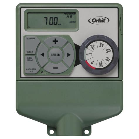 orbit 4-station irrigation timer|orbit sprinkler timer 4 station.